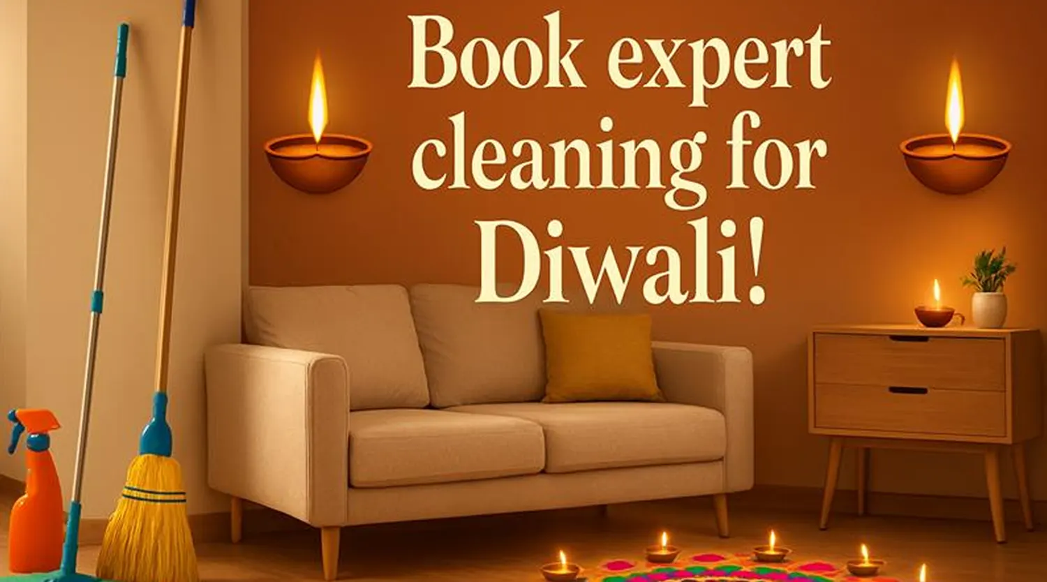 Book expert cleaning for diwali