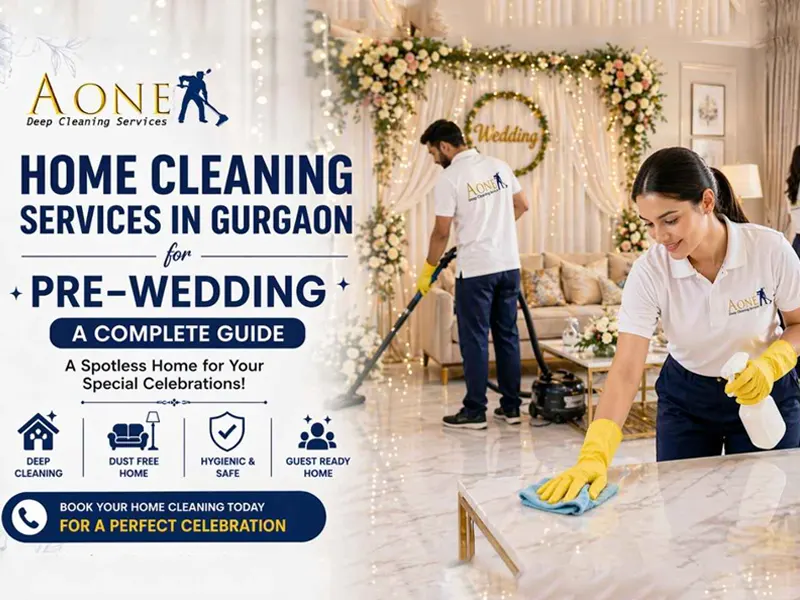 Pre-Wedding Home Cleaning Services in Gurgaon